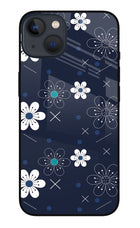 Flowers iPhone 13 Glass Case Back Cover by Casekaro