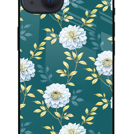Flowers iPhone 13 Glass Case