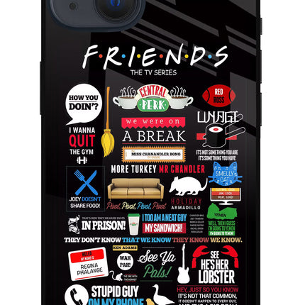 FRIENDS iPhone 13 Glass Case