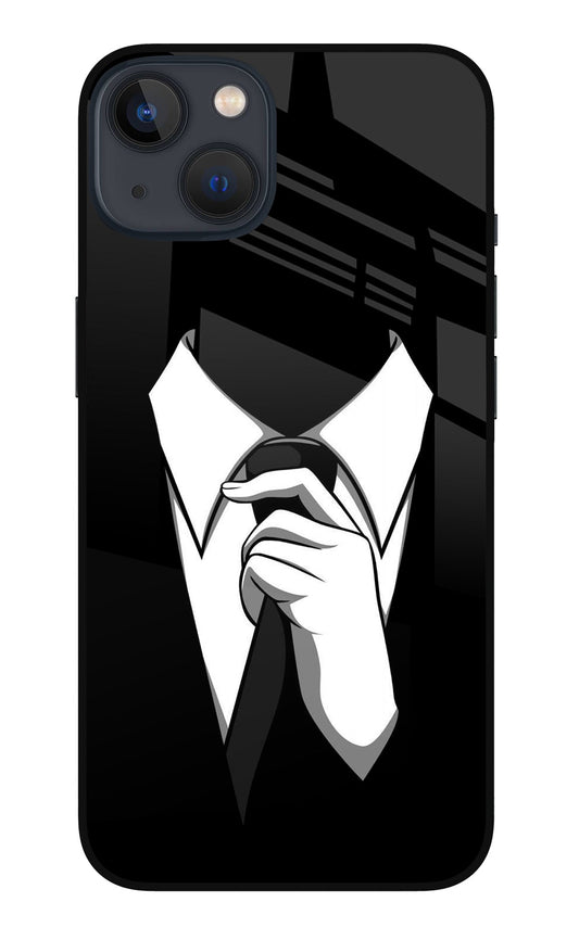 Black Tie iPhone 13 Glass Case