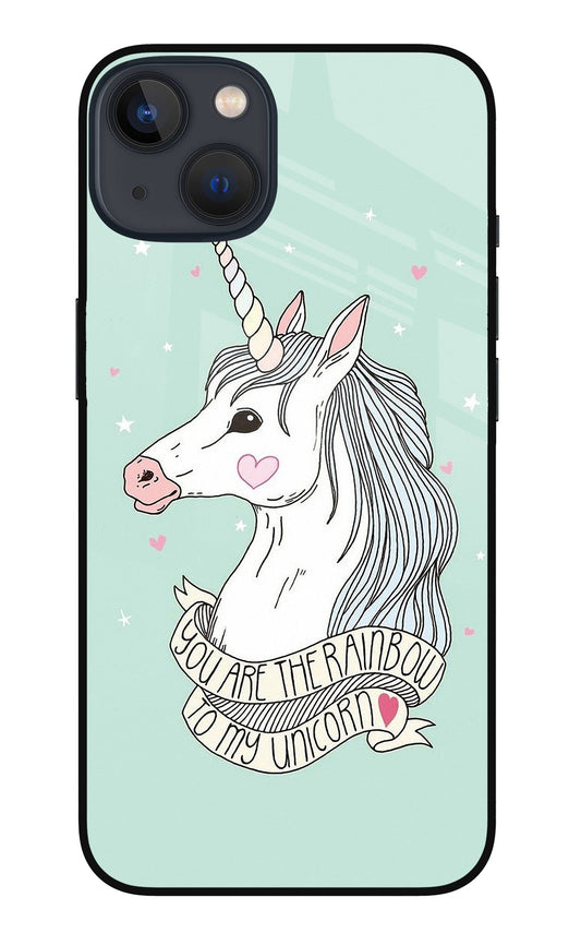 Unicorn Wallpaper iPhone 13 Glass Case