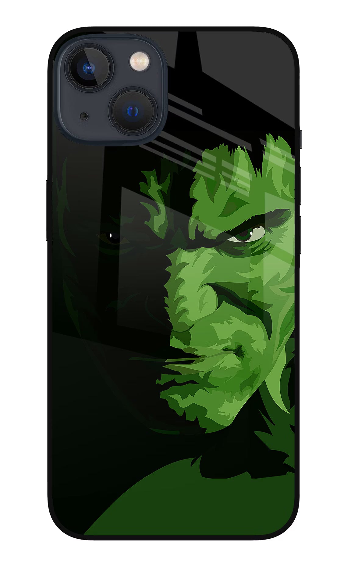 HULK iPhone 13 Glass Case Back Cover by Casekaro