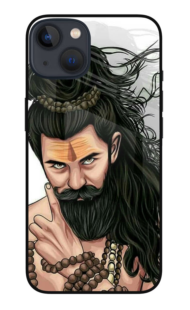 Mahadev iPhone 13 Glass Case Back Cover by Casekaro