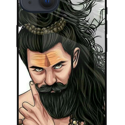 Mahadev iPhone 13 Glass Case