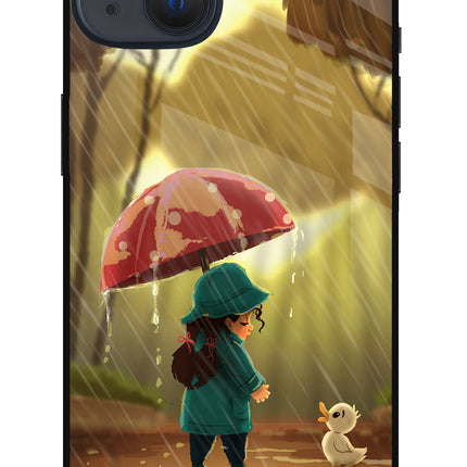 Rainy Day iPhone 13 Glass Case