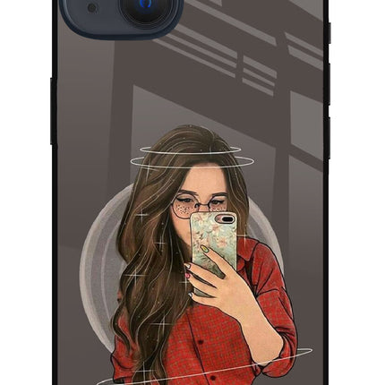 Selfie Queen iPhone 13 Glass Case