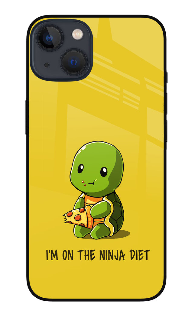 I'm on Ninja Diet iPhone 13 Glass Case Back Cover by Casekaro