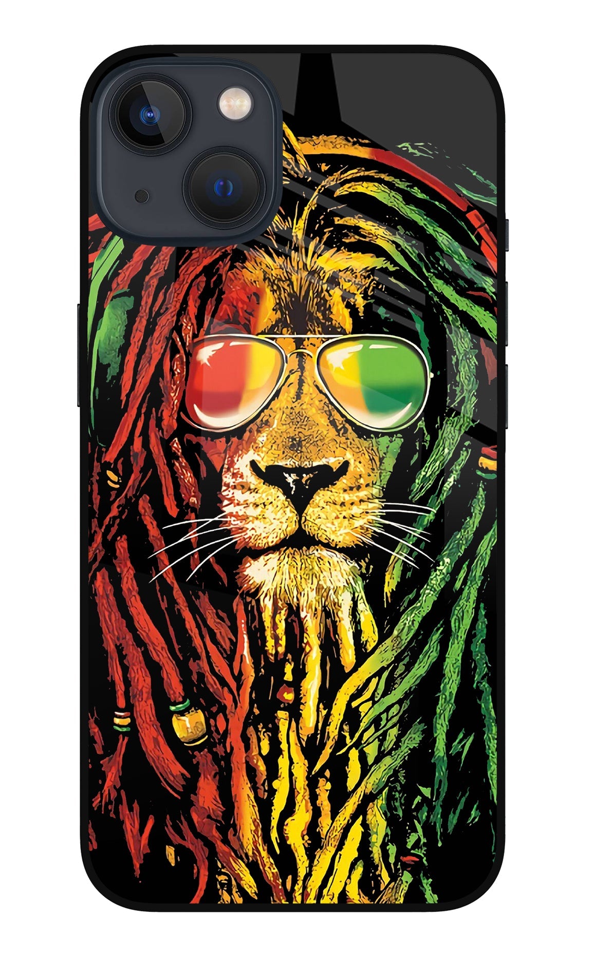 Rasta Lion iPhone 13 Back Cover