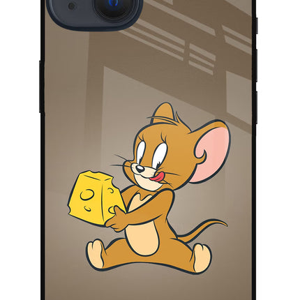 Jerry iPhone 13 Glass Case Back Cover by Casekaro