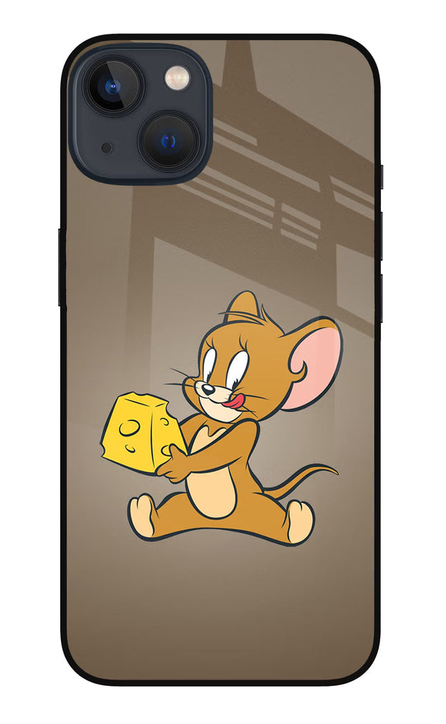 Jerry iPhone 13 Glass Case Back Cover by Casekaro