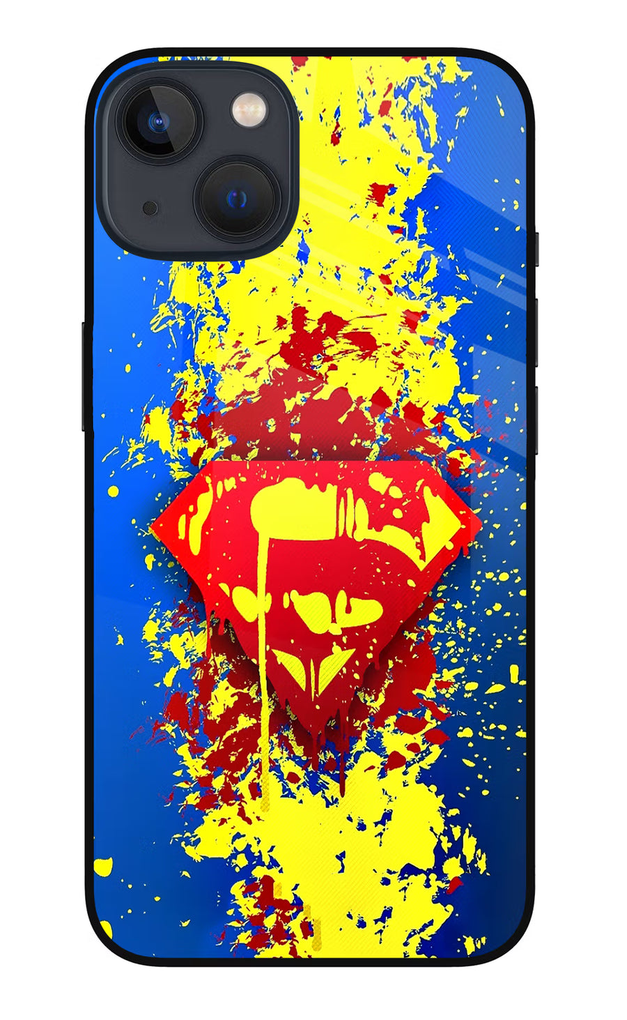 Superman logo iPhone 13 Back Cover, Metal case
