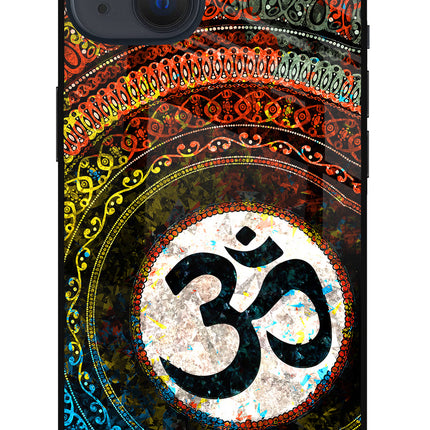 Om Cultural iPhone 13 Glass Case