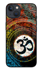 Om Cultural iPhone 13 Glass Case