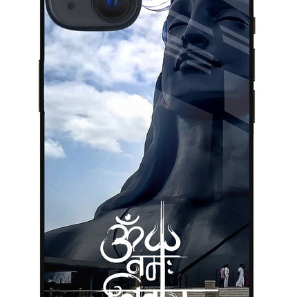 Om Namah Shivay iPhone 13 Glass Case