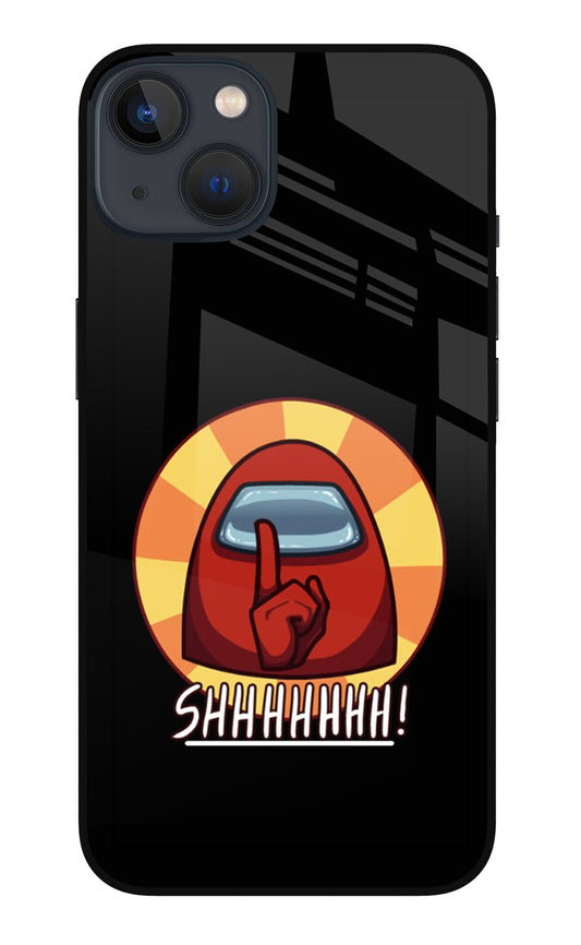 Among Us Shhh! iPhone 13 Glass Case