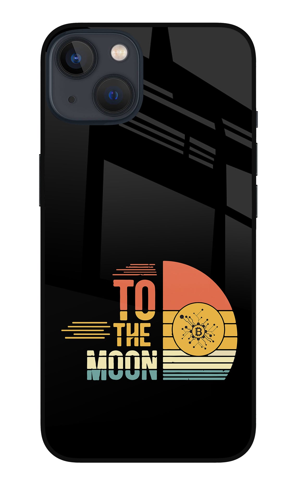 To the Moon iPhone 13 Back Cover