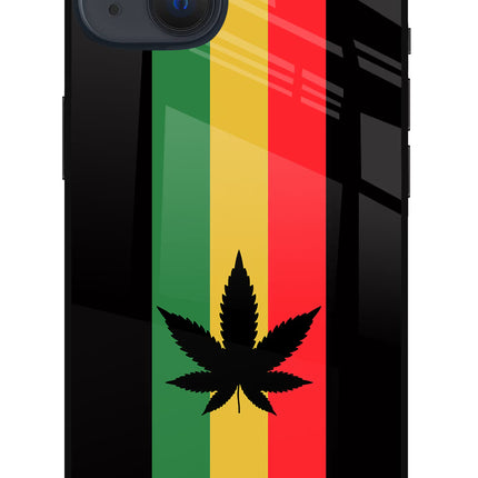 Weed Flag iPhone 13 Glass Case