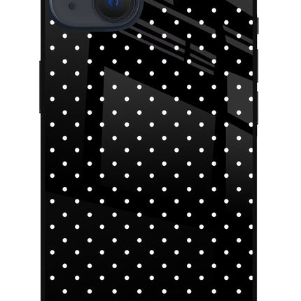 White Dots iPhone 13 Glass Case