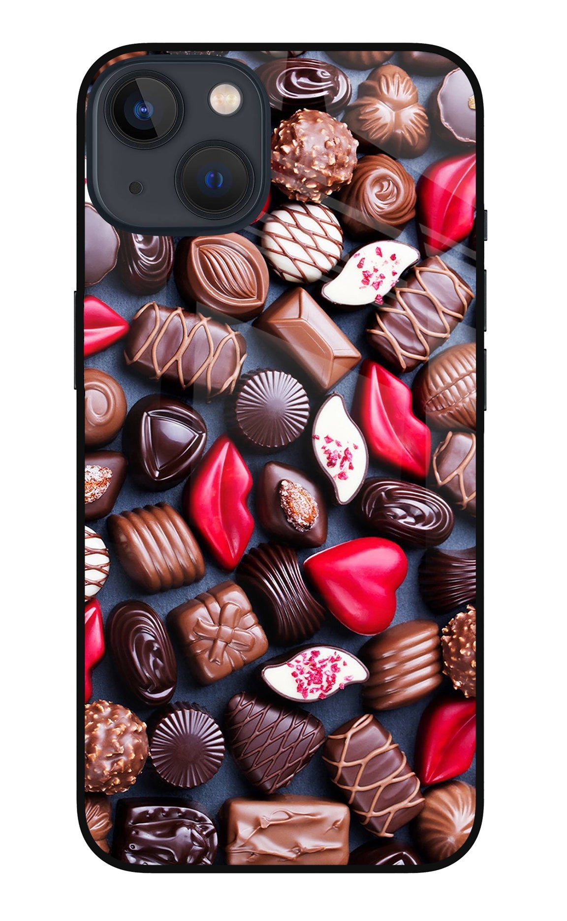 Chocolates iPhone 13 Glass Case