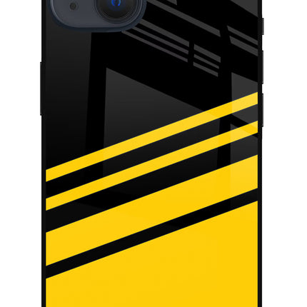 Yellow Shades iPhone 13 Glass Case Back Cover by Casekaro