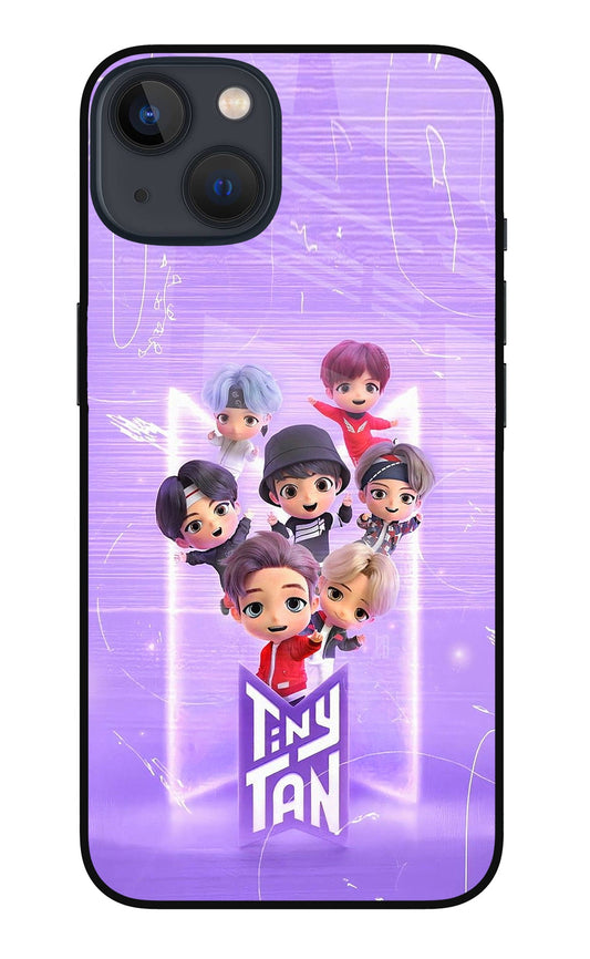 BTS Tiny Tan iPhone 13 Glass Case