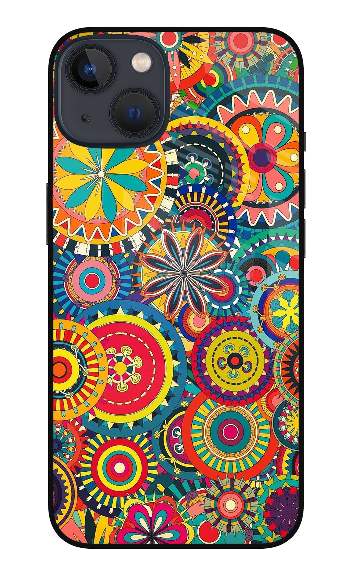 Gol Gol Art iPhone 13 Glass Case