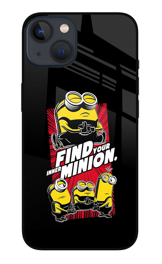 Find your inner Minion iPhone 13 Glass Case