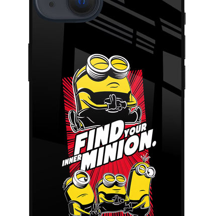 Find your inner Minion iPhone 13 Glass Case