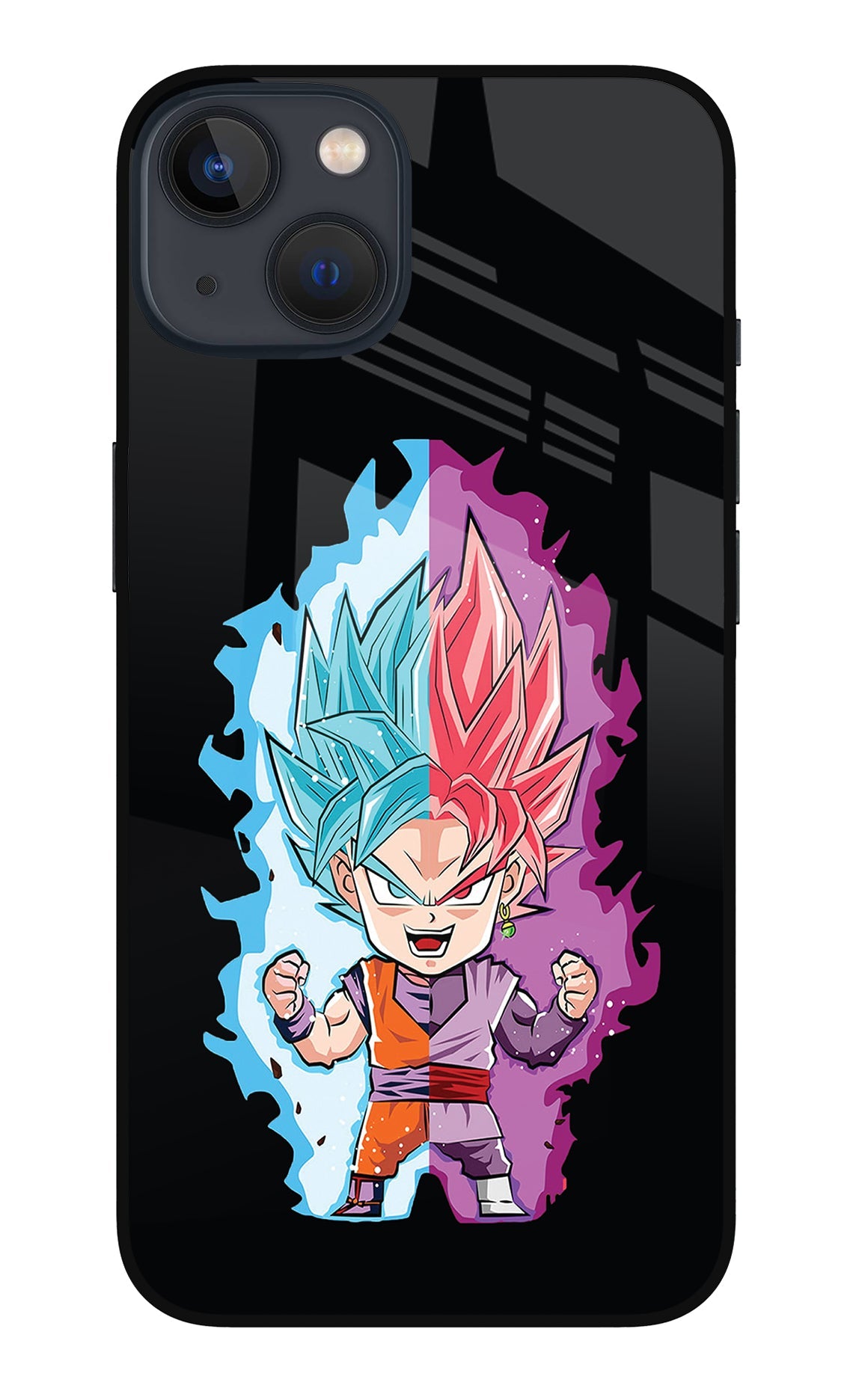 Chota Goku iPhone 13 Glass Case