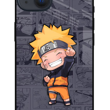 Chota Naruto iPhone 13 Glass Case Back Cover by Casekaro