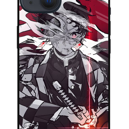 Demon Slayer iPhone 13 Glass Case