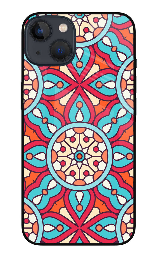 Mandala Geometric iPhone 13 Glass Case