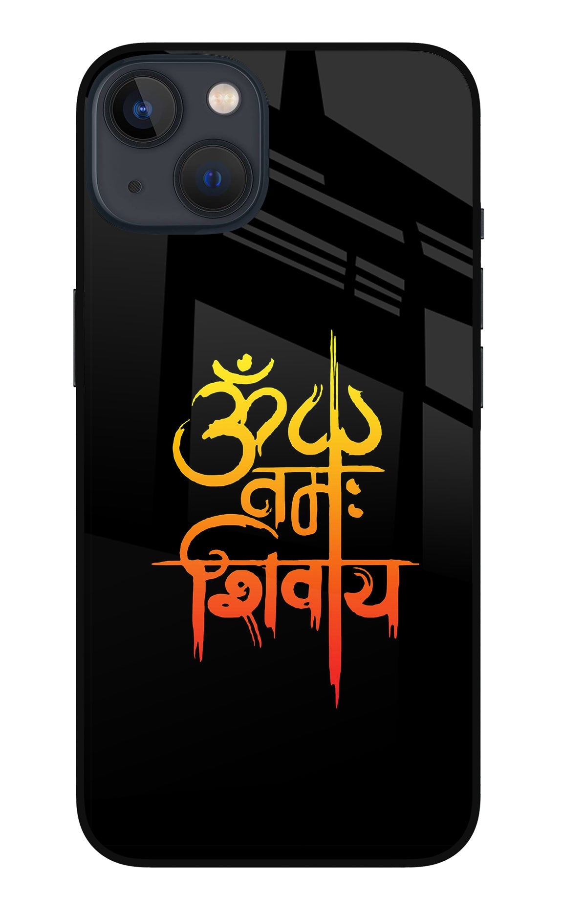 Om Namah Shivay iPhone 13 Glass Case