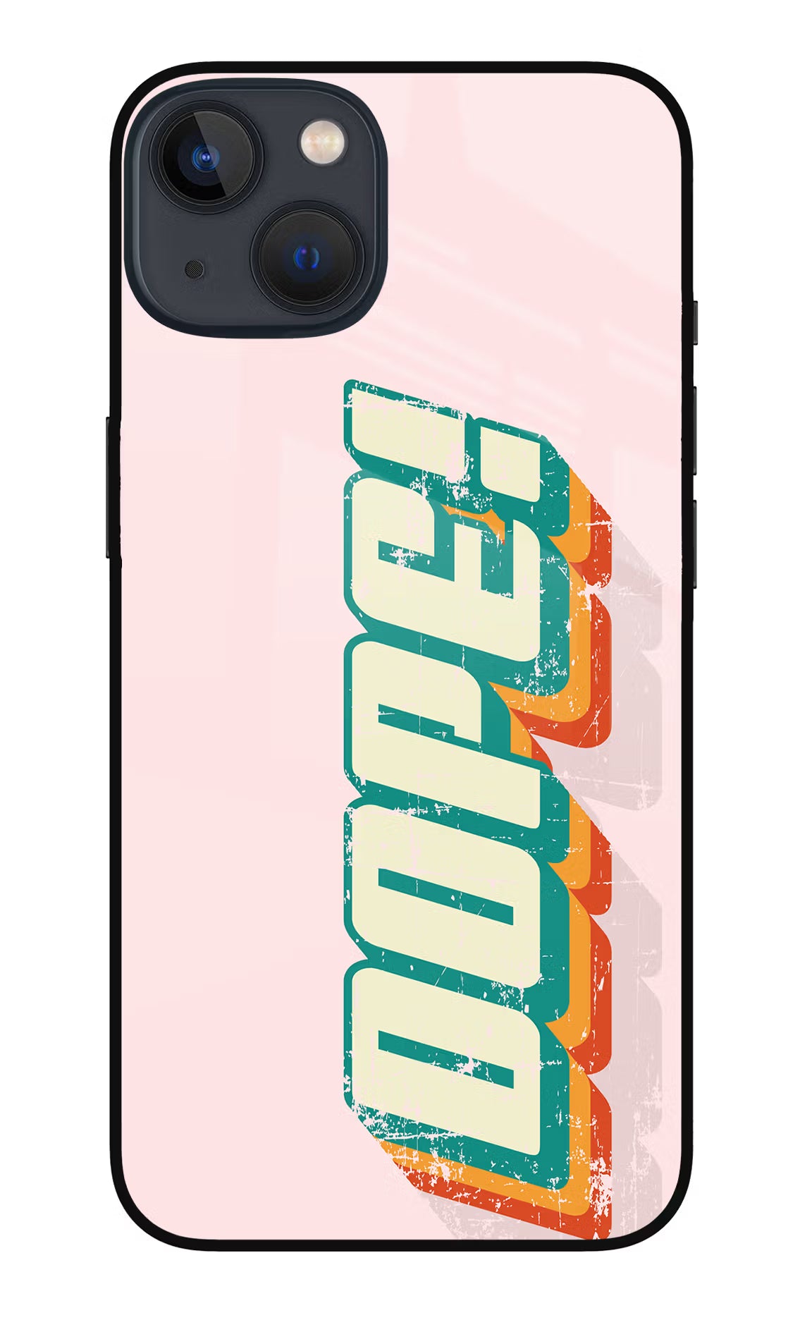 Dope iPhone 13 Glass Case Back Cover by Casekaro