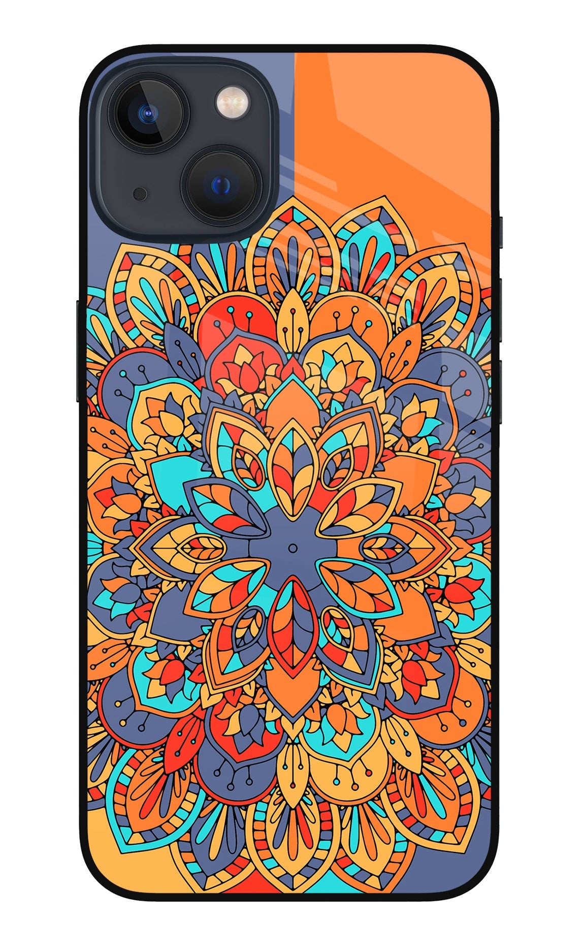 Color Mandala iPhone 13 Back Cover