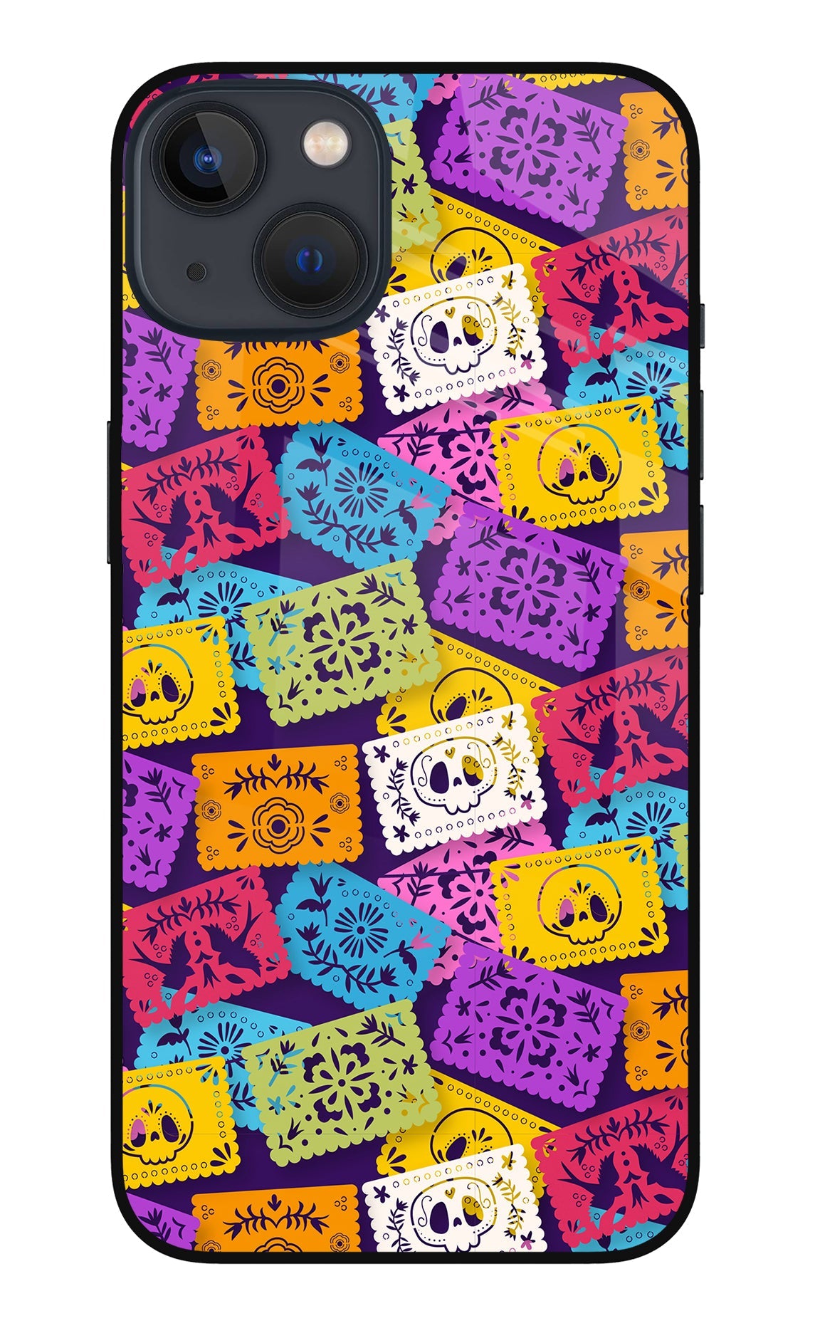 Mexican Pattern iPhone 13 Glass Case