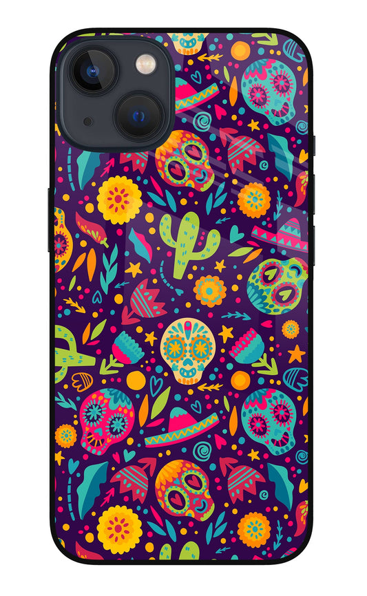 Mexican Design iPhone 13 Glass Case