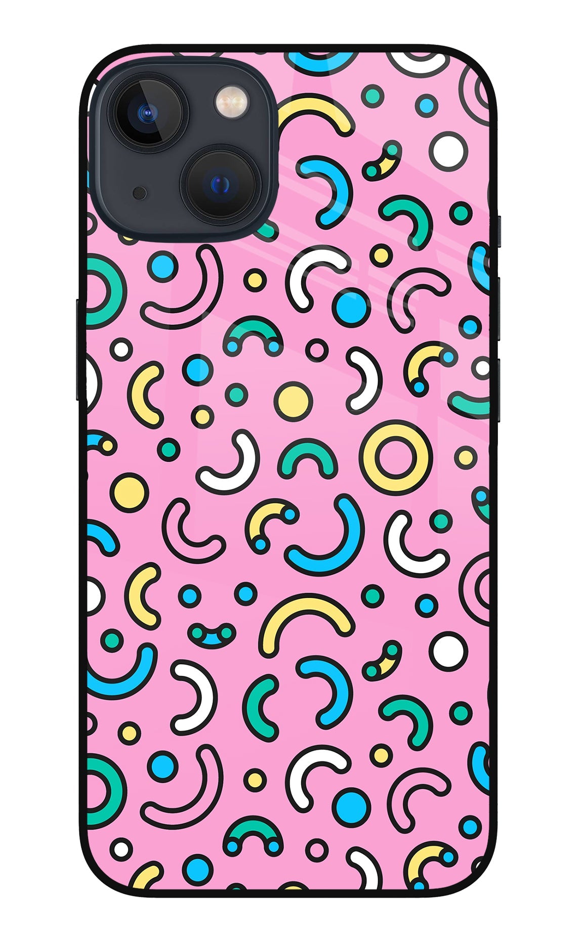 Memphis Design iPhone 13 Back Cover