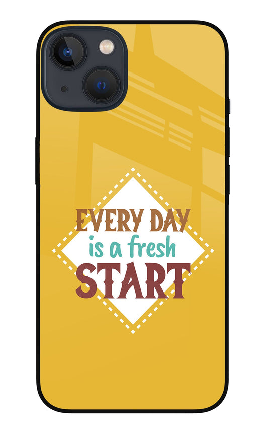 Every day is a Fresh Start iPhone 13 Glass Case