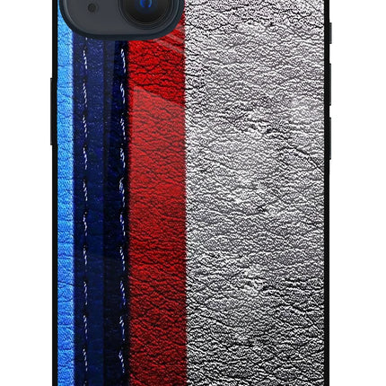 BMW Stripes iPhone 13 Glass Case