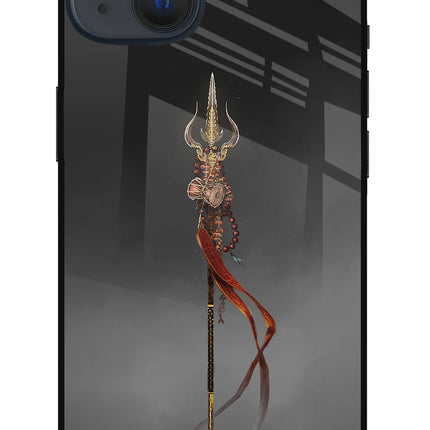 Shiv Trishul iPhone 13 Glass Case
