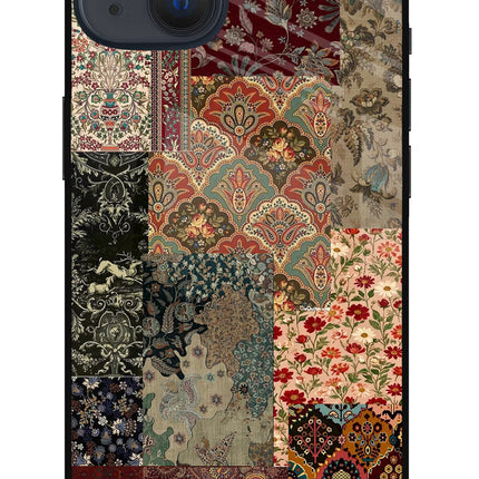 Desi Print iPhone 13 Glass Case