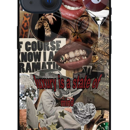 Luxury iPhone 13 Glass Case Back Cover by Casekaro