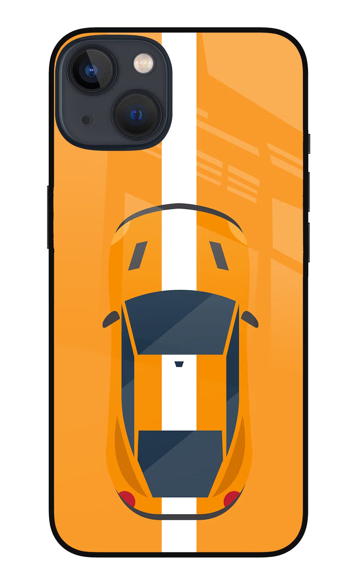 Highway Pursuit iPhone 13 Glass Case