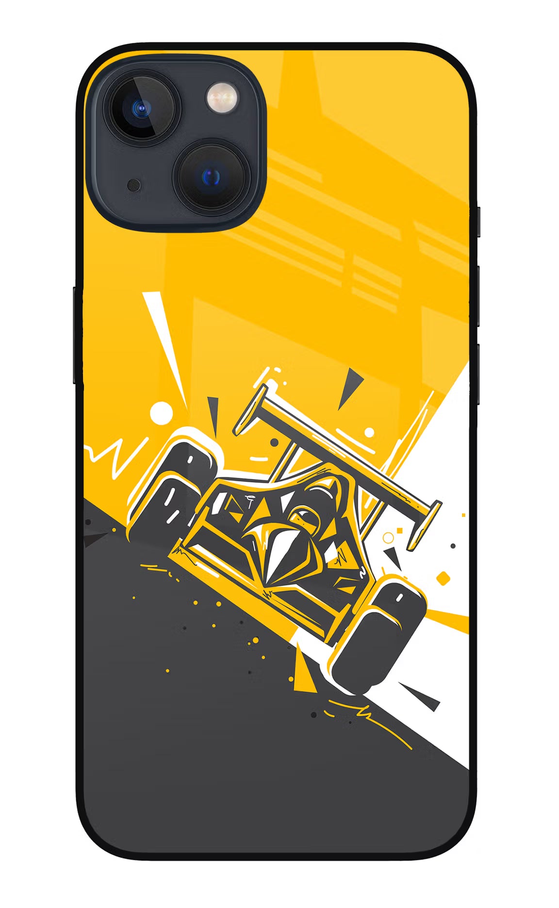 Track King iPhone 13 Glass Case