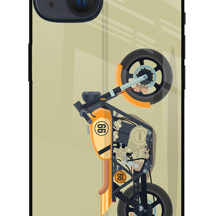 Vertical Speedster iPhone 13 Glass Case