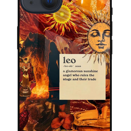 Leo Zodiac iPhone 13 Glass Case