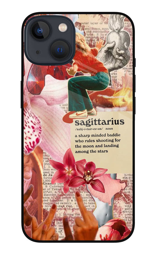 Sagittarius Zodiac iPhone 13 Glass Case