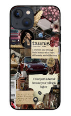 Taurus Zodiac iPhone 13 Glass Case