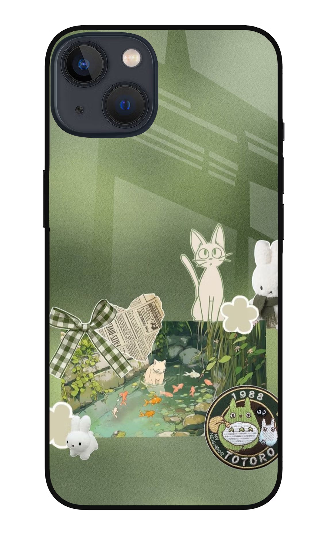 Aesthetic anime iPhone 13 Glass Case